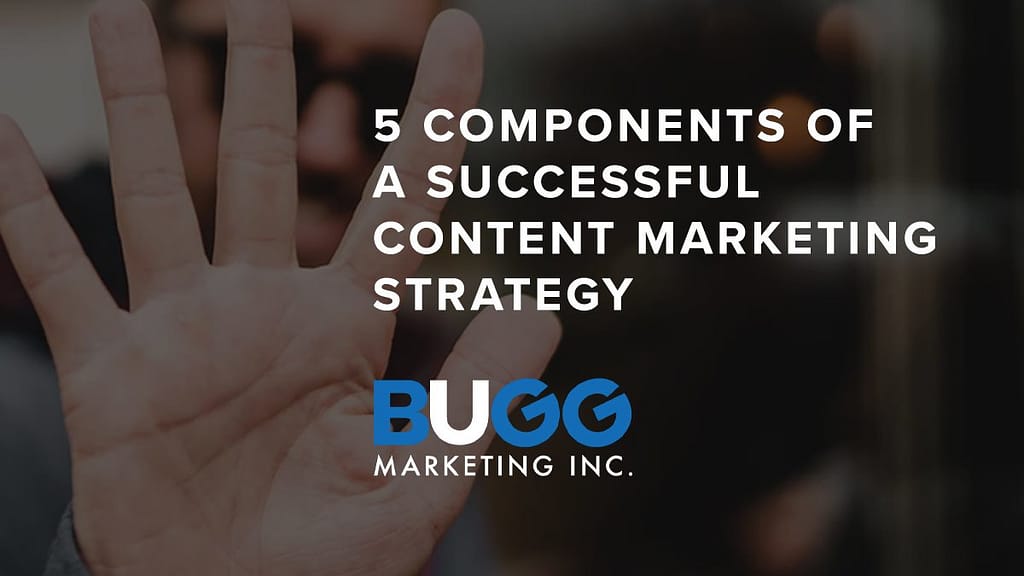 5 Components of a Successful Content Marketing Strategy